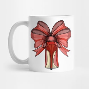 High Heel With Bow Mug